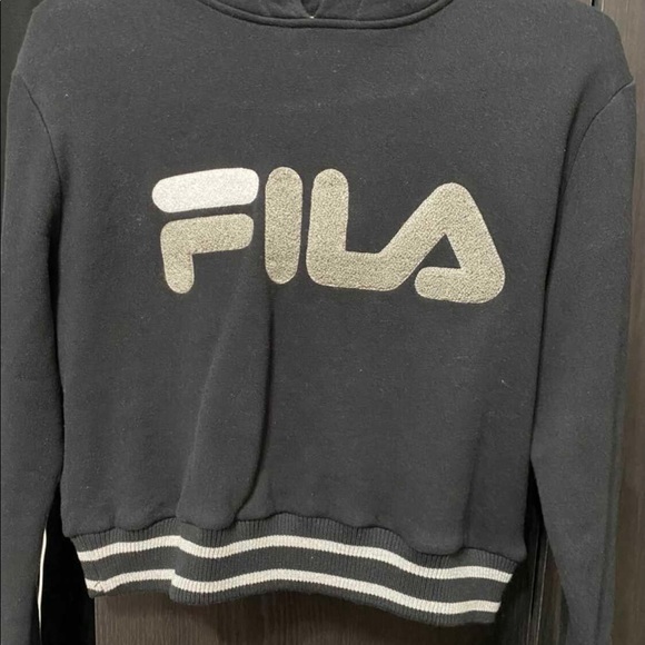 FILAS Cropped Hoodie - Picture 1 of 1